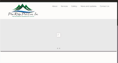 Desktop Screenshot of pineridgepoolcareinc.com